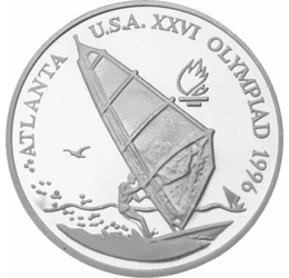 100 lei, Olimpiadă Surfing, Ag.,1996, România