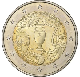  2 euro, Cupa UEFA, 2016, Franţa