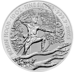 GB/ 10 lire, Robin Hood, 10uncAg, 2023, Marea Britanie
