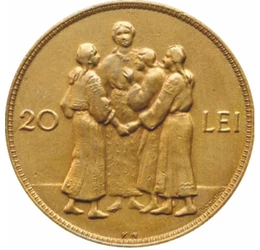  20 lei, Mihai I, HORA, 1930, România