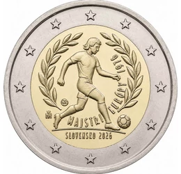 Cehoslovacia a câştigat CE de fotbal, acum 50 de ani, 2 euro, Slovacia, 2026