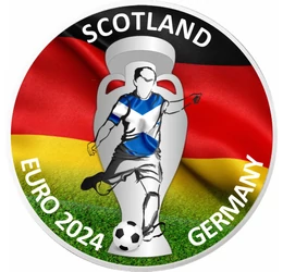 CE de Fotbal, Scoţia, 10 euro, argint