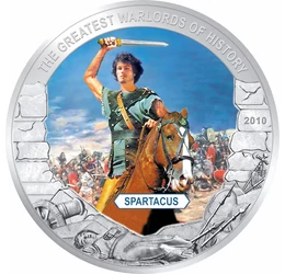 Spartacus, 5 dolar, Liberia, 2010