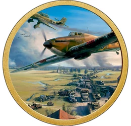 80 de ani – Al II-lea Război Mondial – Bătălia Angliei, 1 dolar, SUA, 2007-2020