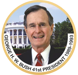 George H. W. Bush - al 41-lea preşedinte al SUA, 1 dolar, SUA