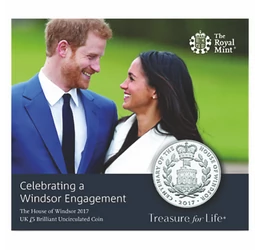 Meghan şi Prinţul Harry – Monedă specială britanică