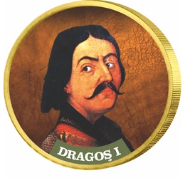 Dragoş I. „Descălecătorul”, 50 cenţi, CuNi, UE, 2002-2019