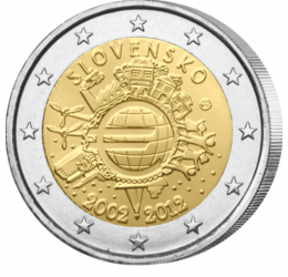  2 euro, Jubileu, 2012 Slovacia