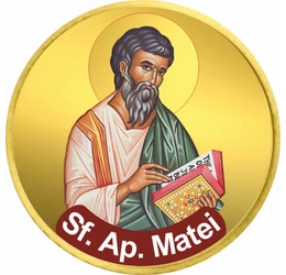 Sf. Apostol Matei - monedă color, 50 cenţi, UE