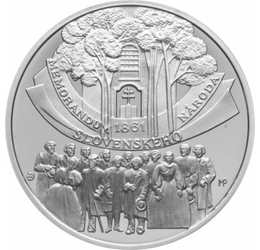  10 euro, Memorandum, Ag, bu, 2011 Slovacia