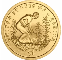 Agricultura indienă, 1 dolar, SUA, 2009