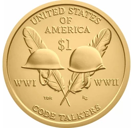 Codul indienilor, 1 dolar, SUA, 2016