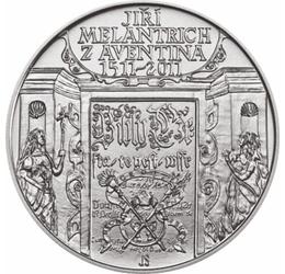 Tipografie de 500 de ani, argint de 925/1000, Cehia, 2011