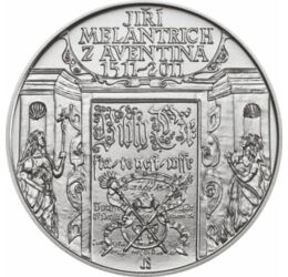 Tipografie de 500 de ani, argint de 925/1000, Cehia, 2011