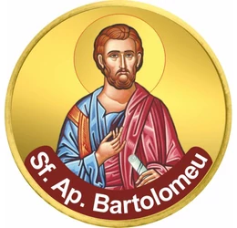 Apostolul Bartolomeu - monedă color, 50 cenţi, UE