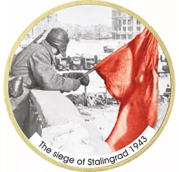 Bătălia de la Stalingrad, 1 dolar, SUA, 2007-2020