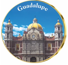 Guadalupe, medalie colorată
