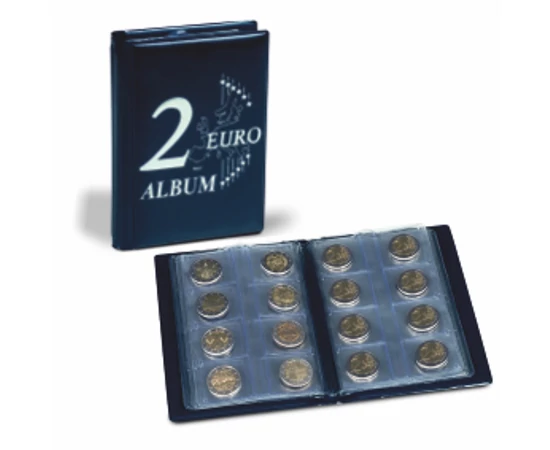 Album de buzunar – pentru monede de 2 euro