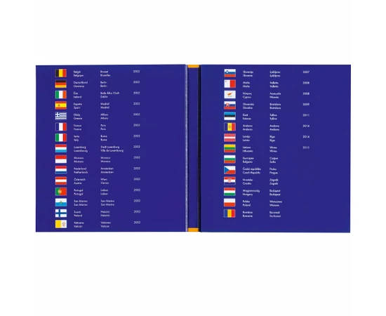 Album PRESSO pentru monede euro