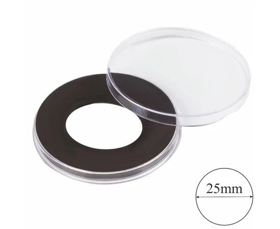 Capsule cu înălţime de 4,5 mm şi inel negru Ø 25