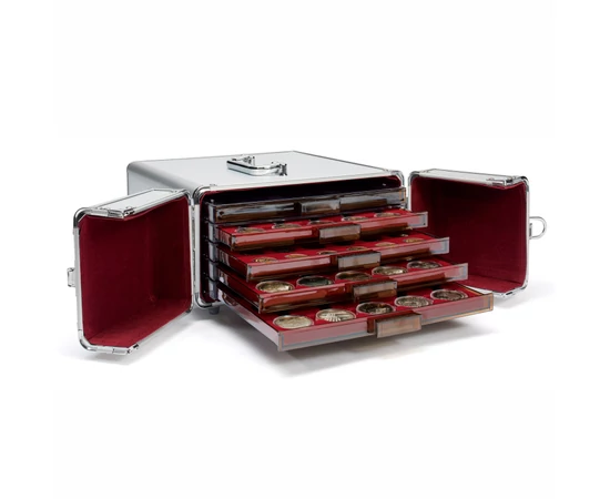 Cufăr din aluminiu pentru 5 tăvi