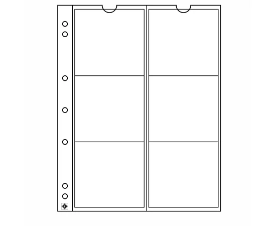 Filă de album, diametrul maxim 55mm