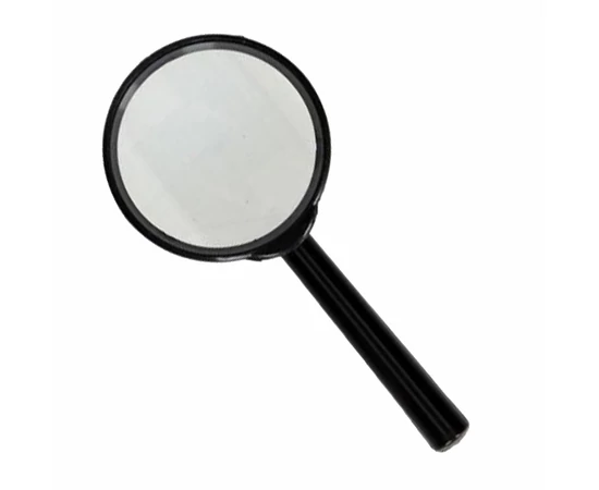 Lupă cu mâner, diametru 60 mm