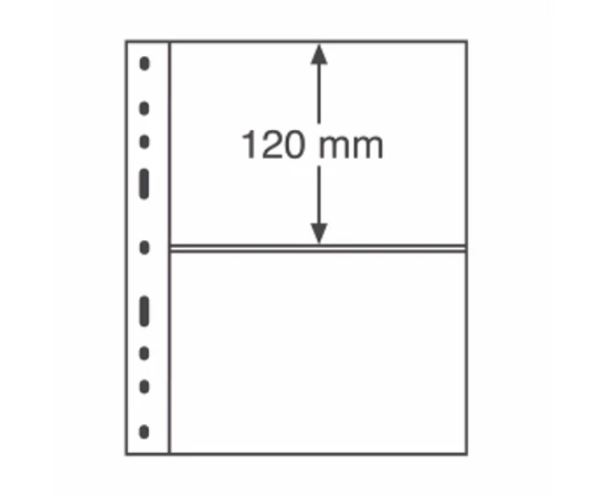 OPTIMA file de album, bancnote, 2 folii
