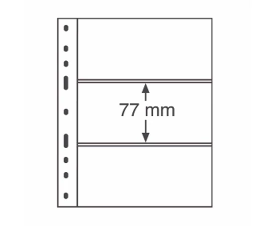 OPTIMA file de album, bancnote, 3 folii