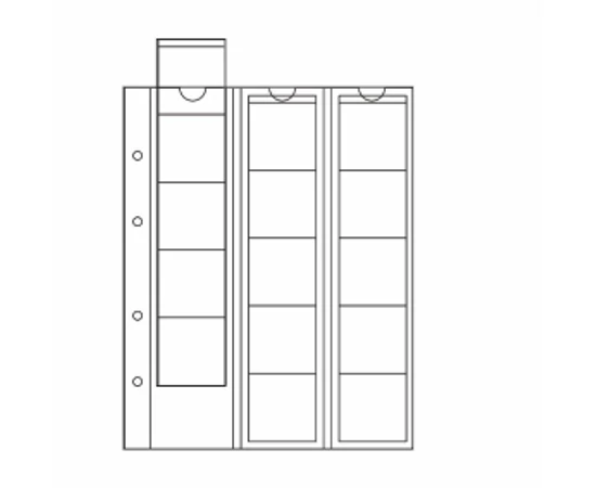 OPTIMA file de album pentru 15 monede