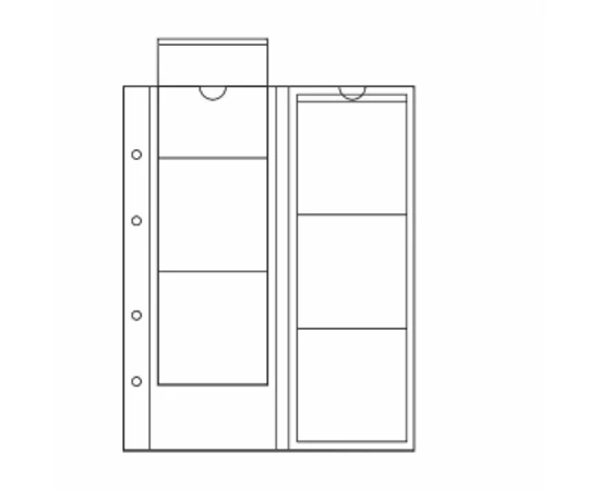 OPTIMA file de album pentru 6 monede