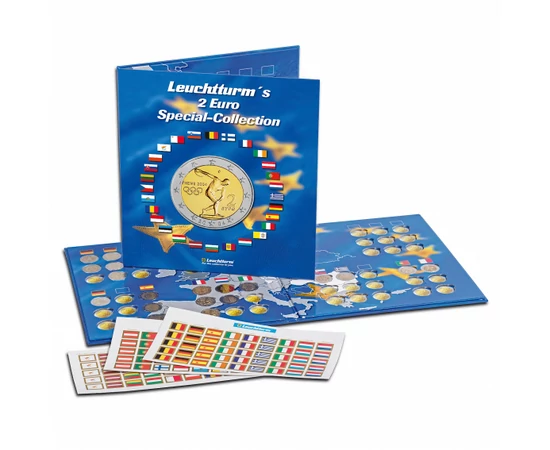 PRESSO album pentru monede de 2 euro