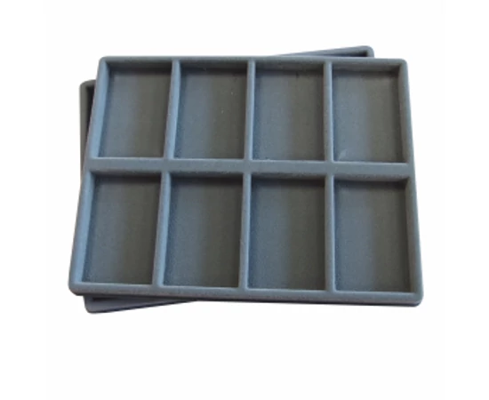 Tárolókazetta tálca, 8 rekeszes