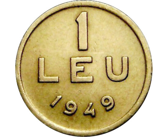 1 leu,Rebublica Populară,1949-51,cu România