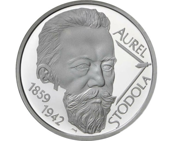 10 euro, Stodola Aurel,Ag,proof,2009 Slovacia