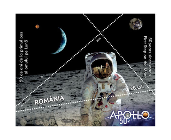 50 de ani - primul pas al omului pe Lună România