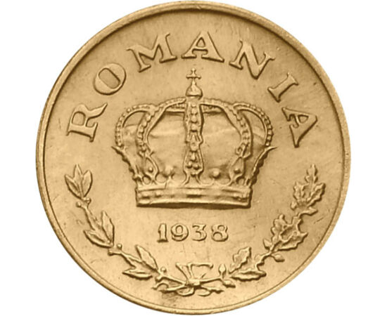 1 leu, Carol II, 1938-1941 România