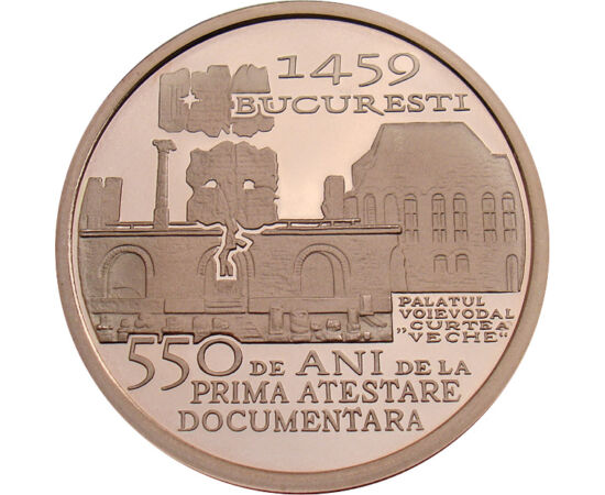 1 leu, Vlad Ţepeş, Buc. 550 ani,2009 România