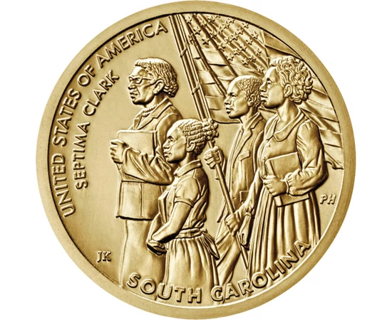 1 dolar, Septima Clark, 2020 SUA