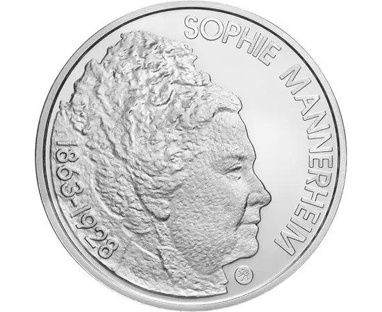 10 euro, S. Mannerheim, Ag, 2013 Finlanda