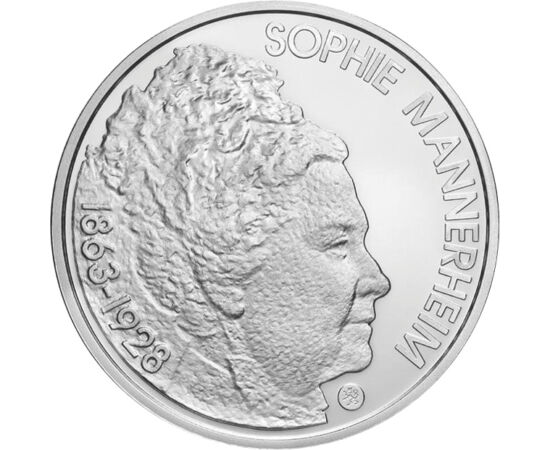 10 euro, S. Mannerheim, Ag, 2013 Finlanda