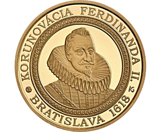 100 euro,Ferdinand al II-lea,1618,Au Slovacia