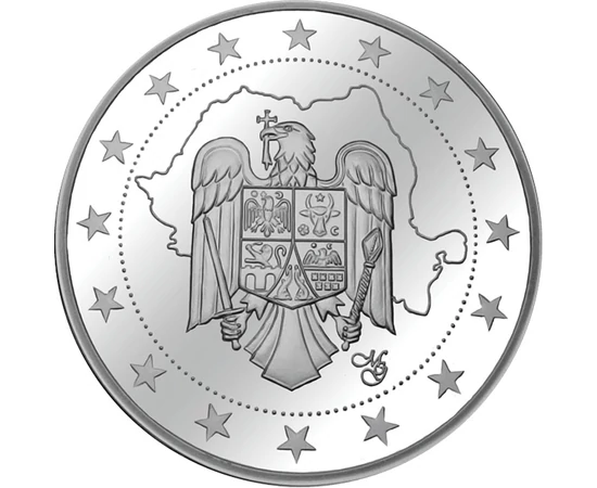 Decebal, regele Daciei, medalie, România