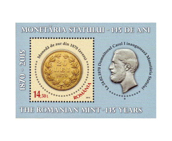 Monetăria de Stat - 145 ani, col. dant. România