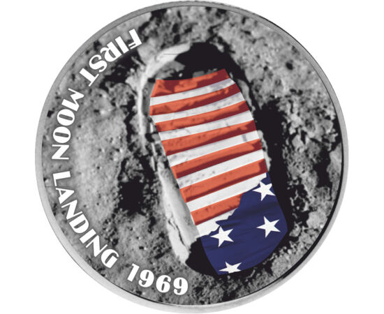25 cenţi,Primul pas pe Lună,2004 SUA