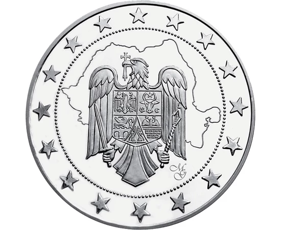 Mircea cel Bătrân, medalie, România