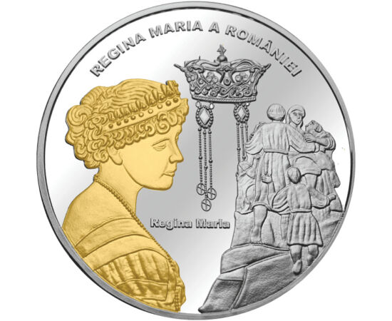  Regina Maria pl. cu aur, România