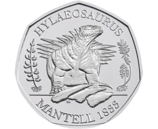  50 pence, Hylaeosaurus, 2020, Marea Britanie