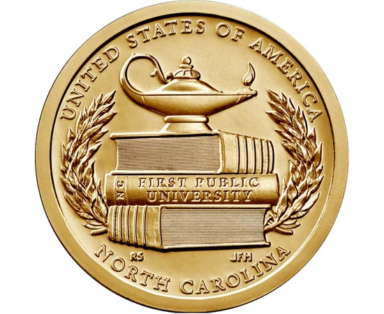 1 dolar, Cărţi, lampa cunoaşterii, cupru, nichel, 8,1 g, SUA, 2021