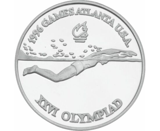  100 lei, Olimpiadă Înot, Argint,1996, România